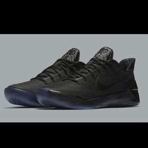 nike kobe “A.D” triple black mamba